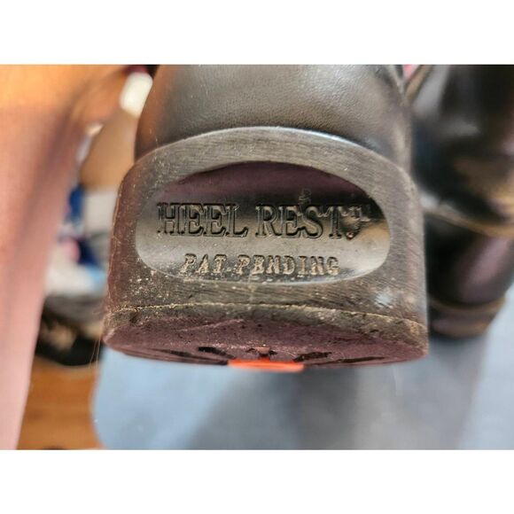 HARLEY DAVIDSON Men's Riding Leather Side Zip Boots Size 8.5 No. 98302 - Picture 7 of 7